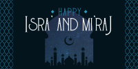 Isra' and Mi'raj Night Twitter post Image Preview