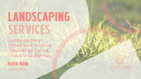 Professional Landscaping Facebook event cover Image Preview