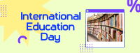 International Education Day Facebook Cover Design