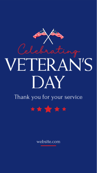 To All The Veteran's Facebook story Image Preview