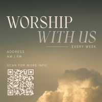 Serene Sunday Church Service Instagram Post Image Preview