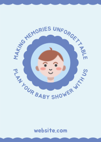 Baby Boy Store Flyer Image Preview