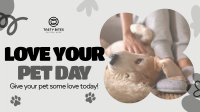 Pet Loving Day Facebook Event Cover Image Preview