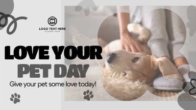 Pet Loving Day Facebook event cover Image Preview