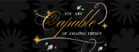Classy Inspirational Quote Facebook cover Image Preview