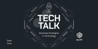 Tech Talk Podcast Twitter Post Design