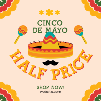 Cinco De Mayo Promo Instagram Post Design