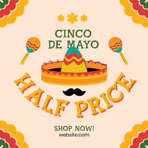 Cinco De Mayo Promo Instagram post Image Preview