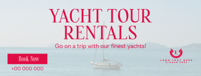 Relaxing Yacht Rentals Facebook cover Image Preview