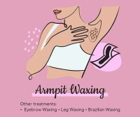 Salon Armpit Waxing Facebook Post Design