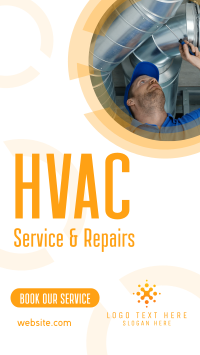 HVAC Technician Instagram story Image Preview