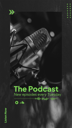 The Podcast Instagram story Image Preview