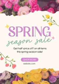 Spring Season Sale Poster Image Preview