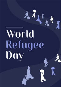 Help the Refugees Poster Design