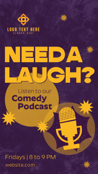 Podcast for Laughs YouTube short Image Preview