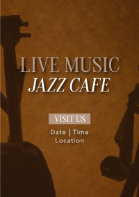 Cafe Jazz Flyer Image Preview