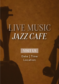 Cafe Jazz Flyer Design