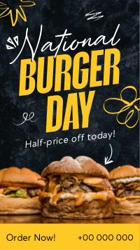 National Burger Day Instagram Reel Design