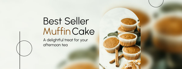 Best Seller Muffin Facebook Cover Design Image Preview