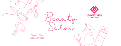 Beauty Salon Services Facebook cover Image Preview
