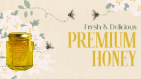 Honey Jar Product Facebook Event Cover Design