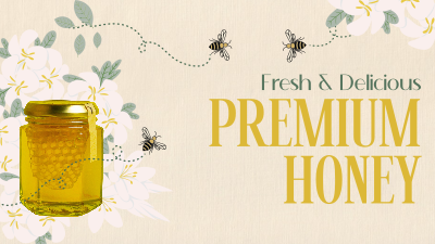 Honey Jar Product Facebook event cover Image Preview