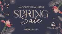 Sale of Spring Video Image Preview