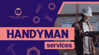Handyman Professional Services Facebook Event Cover Design