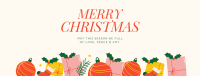 Merry Christmas Facebook cover Image Preview