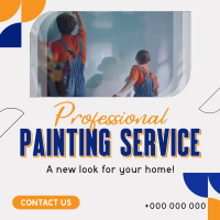 Professional Painting Service Instagram post Image Preview