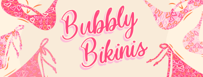 Bubbly Bikinis Facebook cover Image Preview