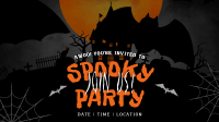 Haunted House Party Animation Design