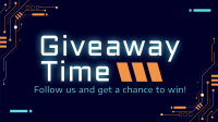 Circuit Board Giveaway Facebook event cover Image Preview