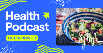 Health Podcast Facebook ad Image Preview