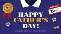 Illustration Father's Day Animation Image Preview