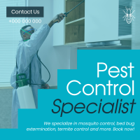 Minimal & Simple Pest Control Instagram post Image Preview
