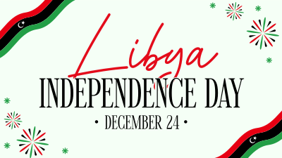 Happy Libya Day Facebook event cover Image Preview