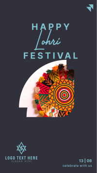 Lohri Fest Facebook Story Preview