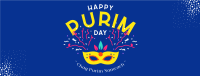 Chag Purim Fest Facebook cover Image Preview