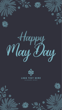 May Day Spring Team Facebook Story Design