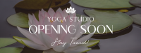 Yoga Studio Opening Facebook cover Image Preview