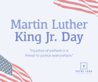 Martin Luther King Day Facebook post Image Preview