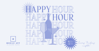 Happy Friday Night Out Facebook ad Image Preview