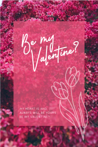 Sweet Pink Valentine Pinterest Pin Image Preview