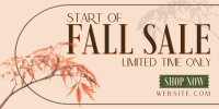 Fall Season Sale Twitter post Image Preview