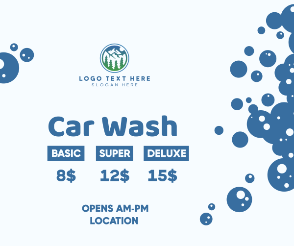 Car Wash Promotion Facebook Post Design Image Preview