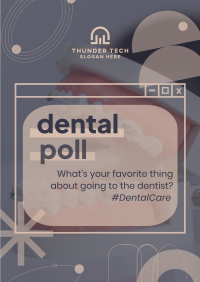 Dental Care Poll Poster Image Preview