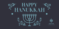 Hanukkah Candles Twitter post Image Preview