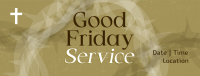  Good Friday Service Facebook cover Image Preview