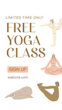 Yoga Promo for All Instagram story Image Preview